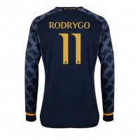 Real Madrid Rodrygo Goes #11 Auswärtstrikot 2023-24 Langarm